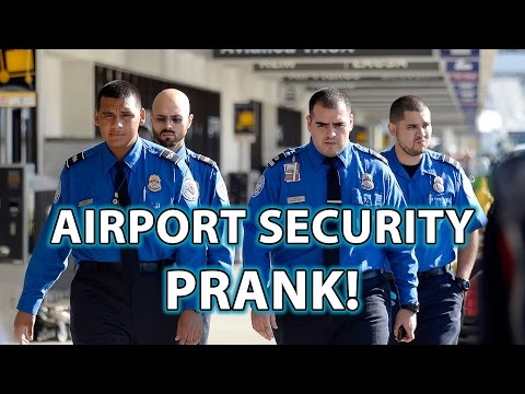 Pranking POLICE & Airport TSA SECURITY!