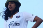 Rapper M.I.A. causes controversy with Paris Saint Germain after changing official sponsor Emirates logo