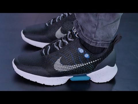 First Look: Nike's POWER-LACING Shoe - Nike HyperAdapt 1.0