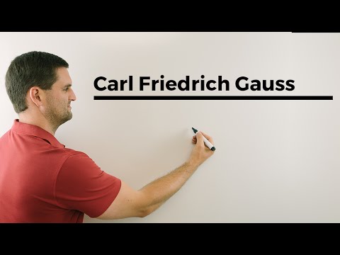 Die Geschichte von Carl Friedrich Gauss und den ersten 100 Zahlen....