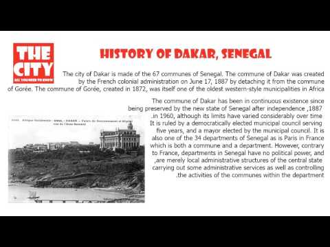 history of dakar, senegal