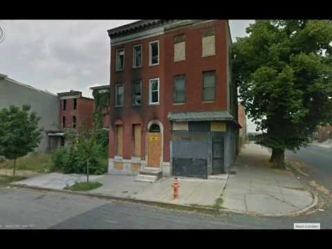 Baltimore, MD Poverty (Google Street View)