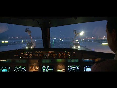 SWISS Airbus A320 Zurich - Madrid and back (Cockpit)