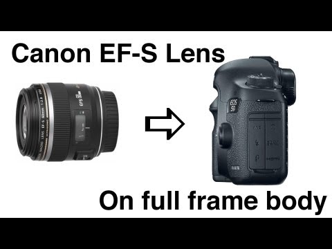 Canon EF-S lens on Full Frame Body using extension tubes - 60mm macro 18-135mm