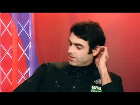 Ronnie O`Sullivan expressing his thoughts about Peter Ebdon