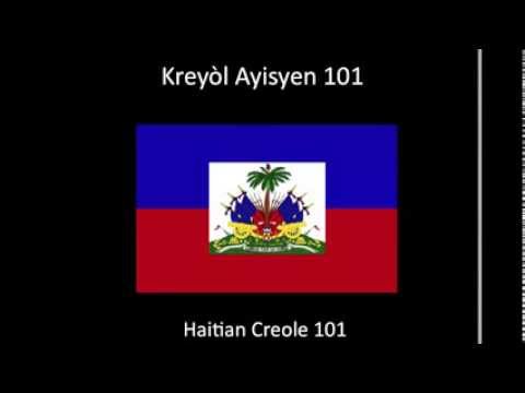 Learn Haitian Creole- Creole 101 (lesson one)