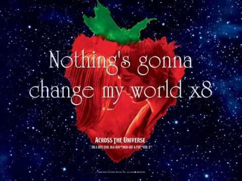 Across The Universe - Jim Sturgess {Lyrics}