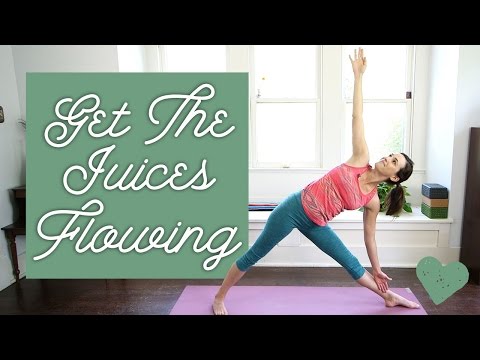 Yoga To Get The Juices Flowing!