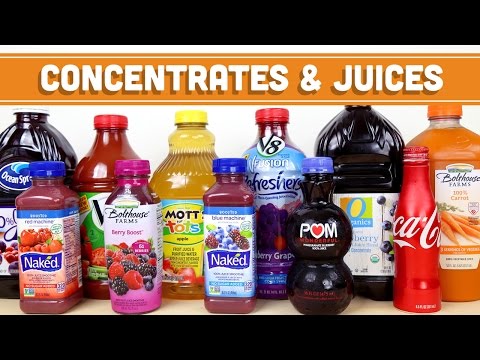 Concentrates, Juices & Smoothies: How To Make Healthy Choices! FAN REQUESTED VIDEO! Mind Over Munch