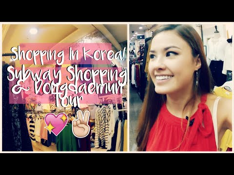 Shopping in Korean Subways & Dongdaemun Market Travel Vlog | The Travel Breakdown