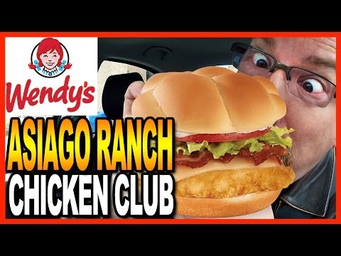 Wendy's Asiago Ranch Chicken Club Meal and Drive Thru Test