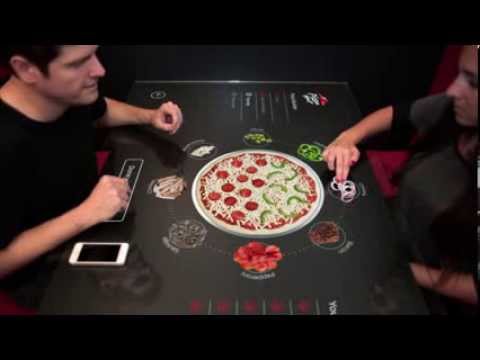 Pizza Hut + Chaotic Moon Studios Interactive Concept Table