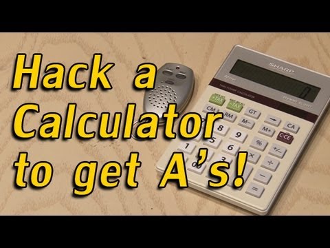 Hack a Calculator to get A's!