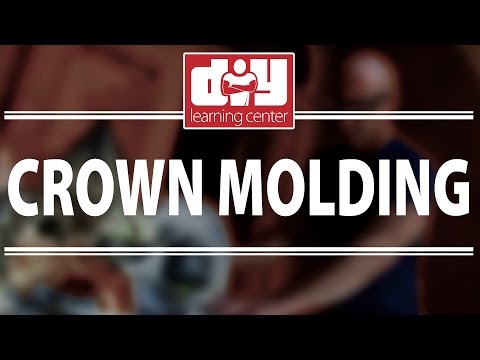 How to install crown molding