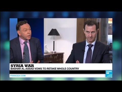 Syria war: President Bashar al-Assad vows to retake whole country