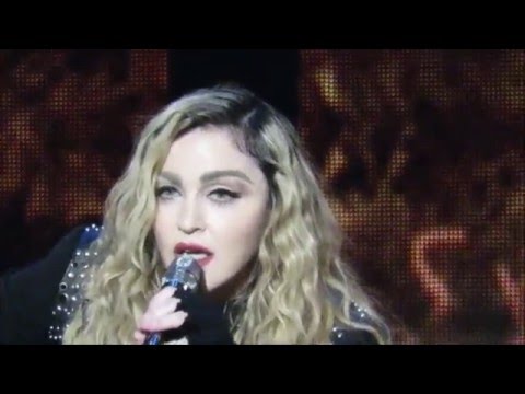 Madonna addresses the Australian crowd - Melbourne 12 March 2016