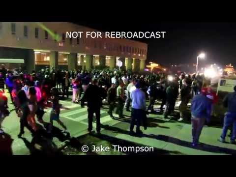 MACOMB, IL WIU RIOT/FIGHTS - CLOSE RANGE PEPPER SPRAY 12/12/14