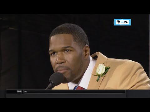 Michael Strahan Hall of Fame Speech | LIVE 8-2-14