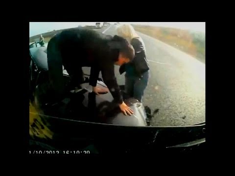 "Without seatbelt" car crash compilation #1