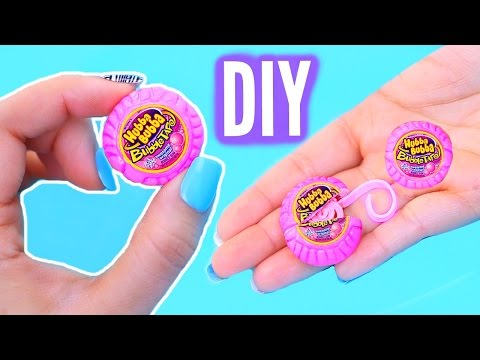 DIY Mini Bubble Gum | Real Gum Inside! World's Smallest Hubba Bubba Tape!