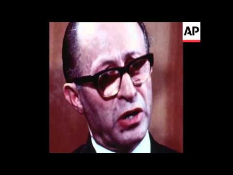 SYND 10-1-72 INTERVIEW WITH MENACHEM BEGIN