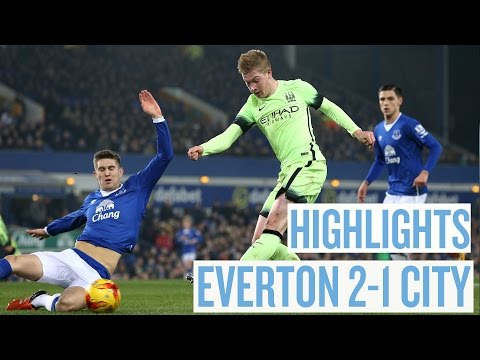 HIGHLIGHTS | Everton 2-1 City | Capital One Cup Semi Final 1st Leg