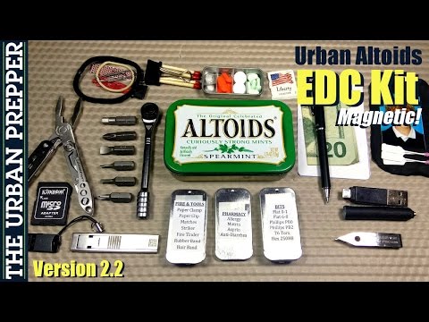 Urban Altoids EDC Tin (v2.2) by TheUrbanPrepper