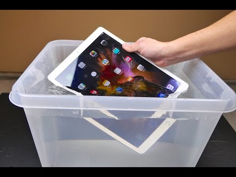 iPad Pro Water Test - Waterproof or Water Resistant?