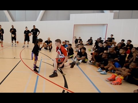 Cute little girl STEALS ball from The Professor at Clinic