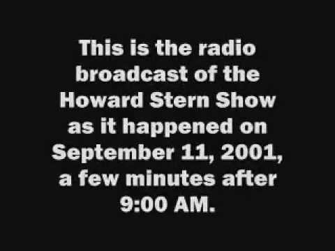 Howard Stern Radio Show: September 11, 2001 (audio only)