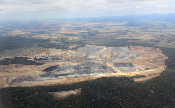 IMAGE: Ros Druce. Maules Creek Mine, January 2016.