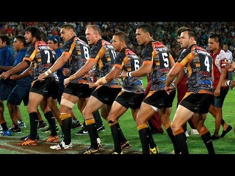 Aboriginal Dreamtime War Dance vs Maori HAKA