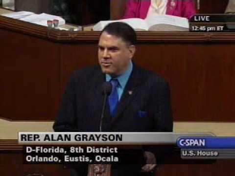 Alan Grayson Fights Cost Overruns in Defense Contracts