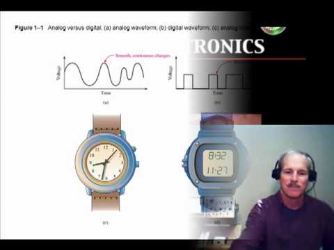 Digital Electronics: 1) Digital versus Analog signals