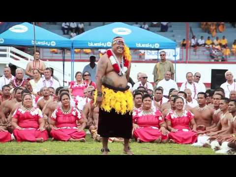 Sanapu village performing for American Samoa 2014 Flag Day