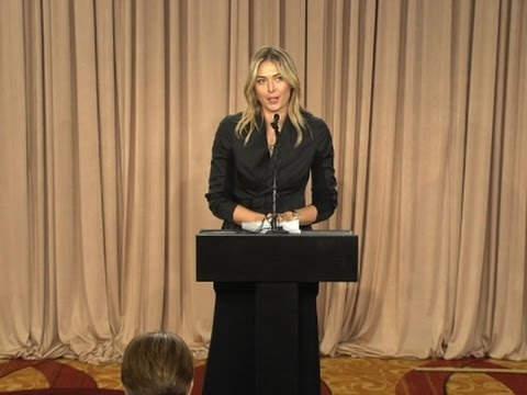 Maria Sharapova Admits Failed Drug Test