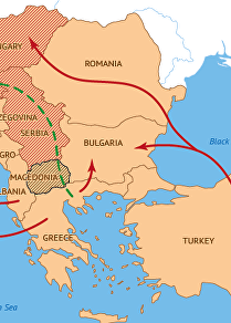 Balkan route