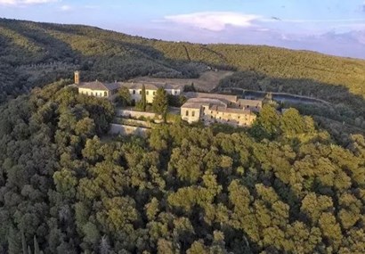 You can buy this entire Italian village in Tuscany