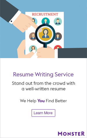 Monster Resume Writing