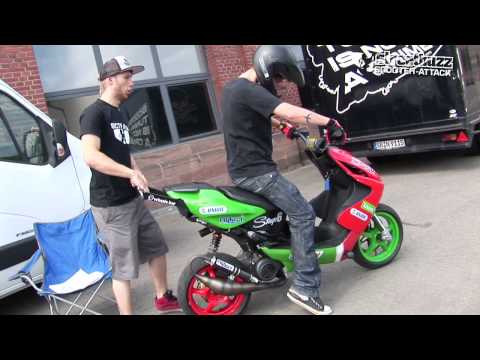 Scooter-Attack presents | ROK BAGAROS vs. MR. HOOD STUNTRIDING - Saarbrücken 2011