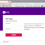 NYU Login edited