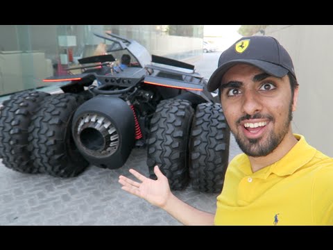 Batmobile CAUGHT in Dubai !!!