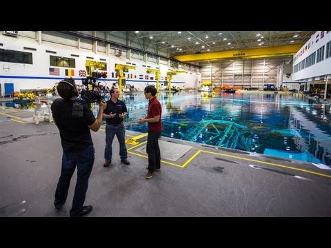 How Astronauts Train Underwater at NASA's Neutral Buoyancy Lab