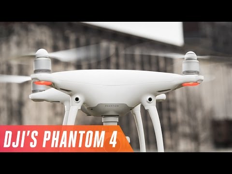 DJI's revolutionary Phantom 4 drone flies itself