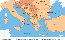 Balkan route
