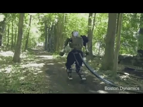 Boston Dynamics' Atlas Robot Tested Outside