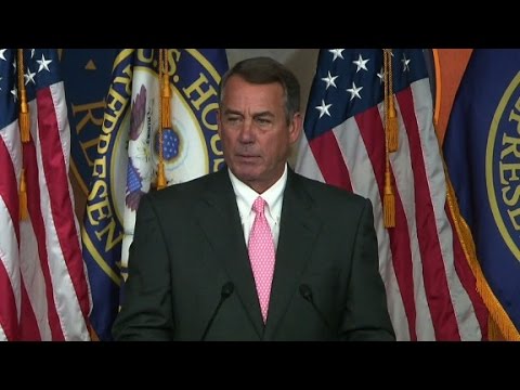 House Speaker John Boehner resigns