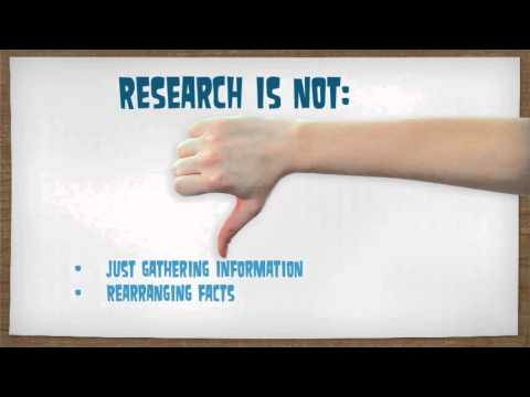 What is research?