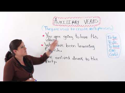 English Grammar: Auxiliary Verbs