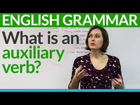 Basic English Grammar: What is an auxiliary verb?